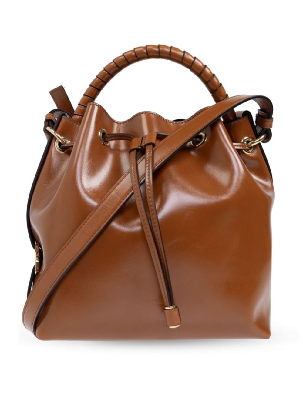 NWT Chloé Marcie Bucket in Clay Brown
